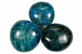 1.5" Polished Blue Apatite Stones - Photo 2